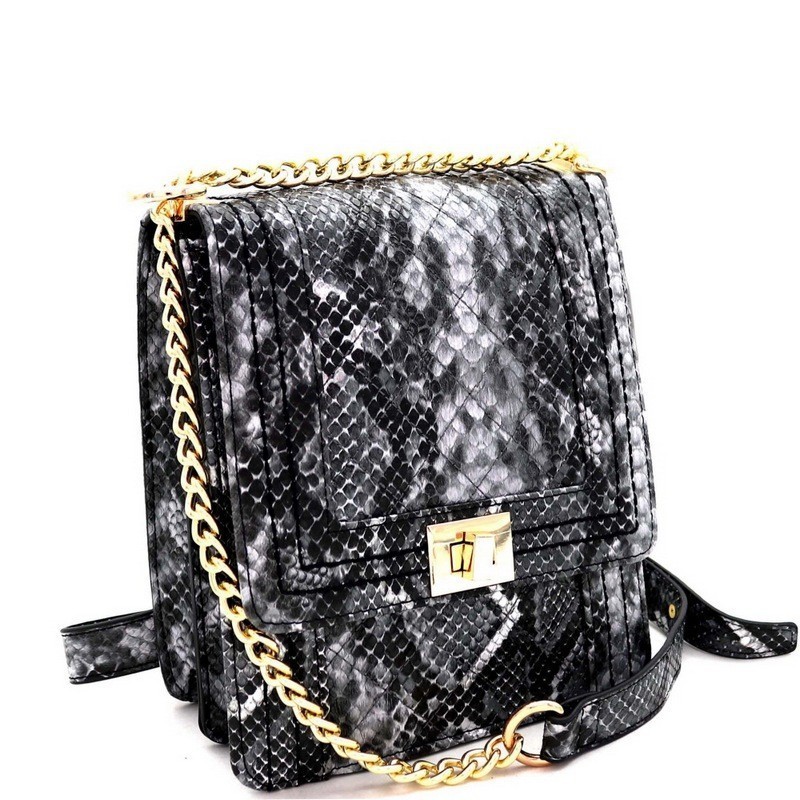 re lock shoulder bag chain mono